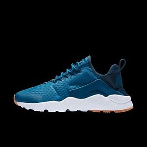 Nike Air Huarache Run Ultra Running Women’s Shoe Size 7.5 Industrial Blue - Used